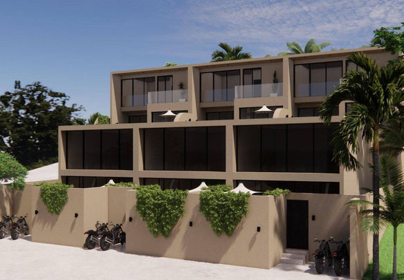 Современный вилла комплекс