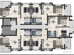 ბინა 1 ოთახიანი 51 მ² ალანიაში, თურქეთი — უძრავი ქონების ყიდვა და მფლო ბელებისგან GEOLN.COM. ფოტო 23