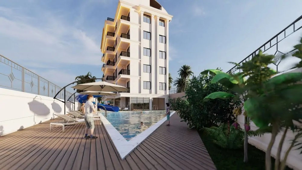 დუპლექსი 2 საძინებელი 125 მ² ალანიაში — უძრავი ქონების ყიდვა და მფლო ბელებისგან GEOLN.COM. ფოტო 1