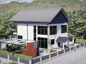 Cottage — Find off-plan property or real estate resale directly from developers and owners GEOLN.COM. Photo 3