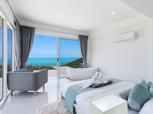 პრემიუმ 4 საძინებელი აუზის ვილა ოკეანისა და მთების ხედებით — უძრავი ქონების ყიდვა და მფლო ბელებისგან GEOLN.COM. ფოტო 17