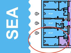 Orbi City BlockD Nadmorski 2-Pokojowy — Wyszukiwarka nieruchomości od deweloperów i właścicieli GEOLN.COM. Zdjęcie 2