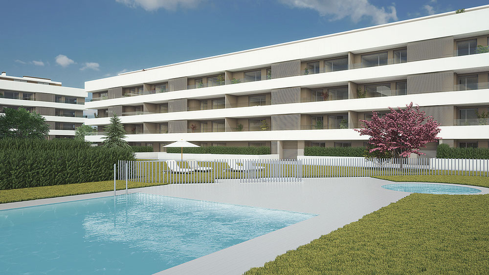 Real estate in Residencial INBISA Zizur — look at the real estate search engine GEOLN.COM. Photo 1