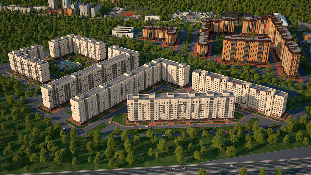 房地产在 Afrodita-2 v Mytishchakh — look at the real estate search engine GEOLN.COM. 照片 1