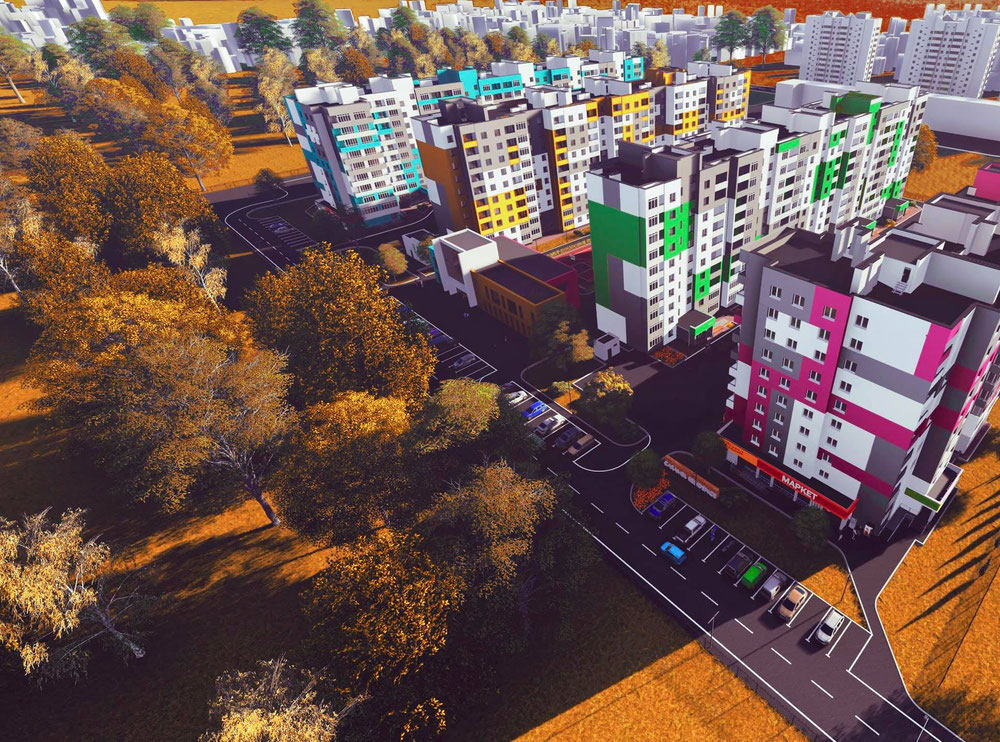 房地产在 ЖК Caramel Residence — look at the real estate search engine GEOLN.COM. 照片 1