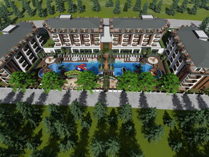 2 卧室公寓 93 平方米，位于土耳其阿拉尼亚 — 来自开发商和业主的房地产搜索引擎 GEOLN.COM. 照片 2