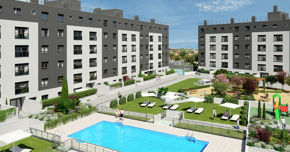 房地产在 Jardín de Fuentemar Residencial — look at the real estate search engine GEOLN.COM. 照片 1