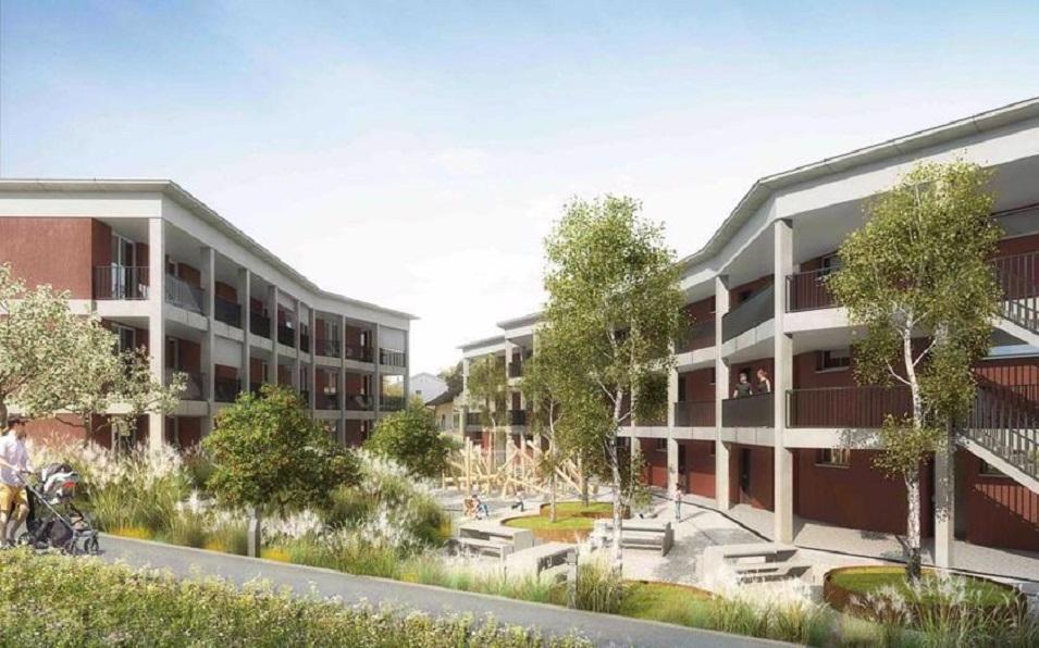 Real estate in Hardlenstrasse 88-98 — look at the real estate search engine GEOLN.COM. Photo 1