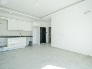 在阿拉尼亚 Oba 出售地中海沿岸的一居室公寓 — 来自开发商和业主的房地产搜索引擎 GEOLN.COM. 照片 6