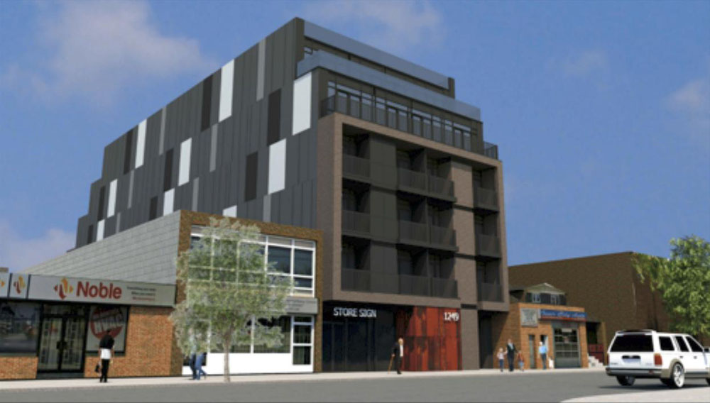 Real estate in Post Lofts Leslieville — look at the real estate search engine GEOLN.COM. Photo 1