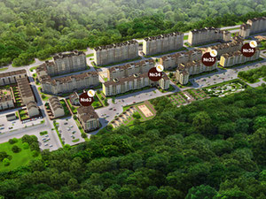 房地产在 Club quarter Feofaniya-park — look at the real estate search engine GEOLN.COM. 照片 3