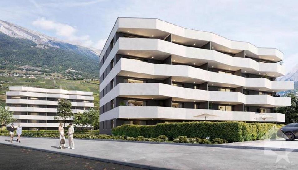 房地产在 Appartement a Conthey — look at the real estate search engine GEOLN.COM. 照片 1