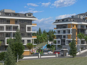 2 卧室公寓 103 平方米，位于土耳其阿拉尼亚 — 来自开发商和业主的房地产搜索引擎 GEOLN.COM. 照片 6