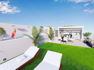 顶层公寓 2 卧室 62 m² 在贝尼约法尔, 西班牙 — 来自开发商和业主的房地产搜索引擎 GEOLN.COM. 照片 20