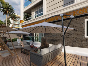 公寓 1 卧室 46 平方米，位于土耳其阿拉尼亚 — 来自开发商和业主的房地产搜索引擎 GEOLN.COM. 照片 12