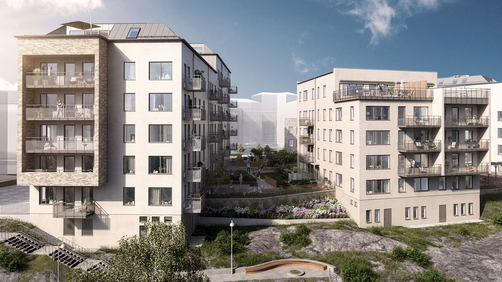 Immobilien in Brf Solvandan, Kvarnholmen — Schauen Sie sich die Immobiliensuchmaschine GEOLN.COM an. Foto 1