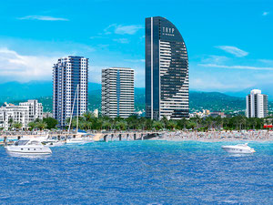 Real estate in Horizons Deluxe - TRYP BY WYNDHAM BATUMI — look at the real estate search engine GEOLN.COM. Photo 3