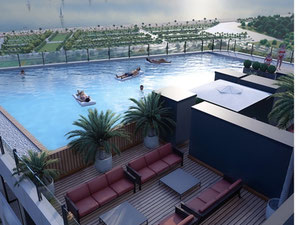 一室公寓，带装修、家具和家电 — 来自开发商和业主的房地产搜索引擎 GEOLN.COM. 照片 11