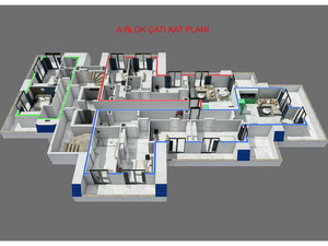 公寓 1 卧室 50 平方米，位于土耳其阿拉尼亚 — 来自开发商和业主的房地产搜索引擎 GEOLN.COM. 照片 131