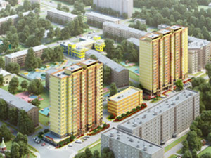 房地产在 Vlyubertsy in Lyubertsy — look at the real estate search engine GEOLN.COM. 照片 2