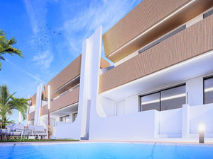 平房 2 卧室 63 m² 在 Lo Pagan, 西班牙 — 来自开发商和业主的房地产搜索引擎 GEOLN.COM. 照片 2