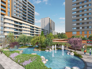 房地产在 Semt Bahcekent — look at the real estate search engine GEOLN.COM. 照片 4