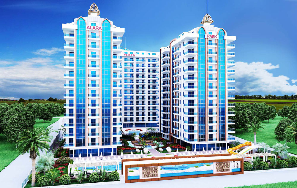 房地产在 Yekta Alara Park Residence — look at the real estate search engine GEOLN.COM. 照片 1