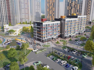 Real estate in RC Minsk World, Southern Europe Quarter — look at the real estate search engine GEOLN.COM. Photo 3