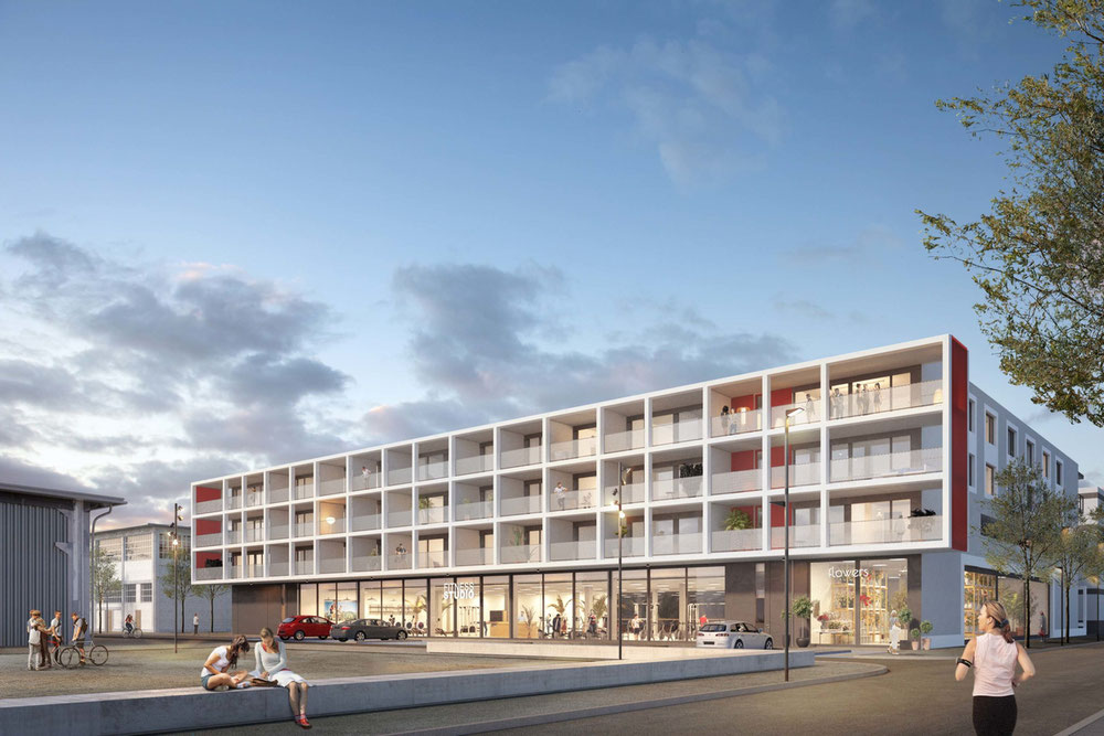 房地产在 Wohnen am Saurerplatz — look at the real estate search engine GEOLN.COM. 照片 1