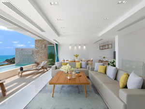 3 habitaciones villa en la colina con piscina con vistas al mar — Encuentre propiedades fuera del plan o reventa de bienes inmuebles directamente de desarrolladores y propietarios GEOLN.COM. Foto 9