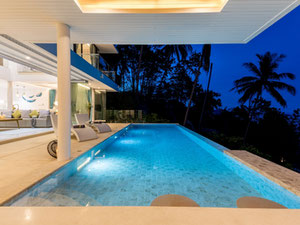 მოდერნული 4 საძინებელი აუზის ვილა პანორამული ოკეანის ხედით ჩავენგში — უძრავი ქონების ყიდვა და მფლო ბელებისგან GEOLN.COM. ფოტო 46