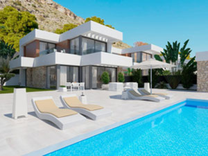 וילה 3 חדרי שינה 154 מ"ר ב-Finestrat, ספרד — חיפוש נדל"ן מפרטי ומקבלן GEOLN.COM. תמונה 2