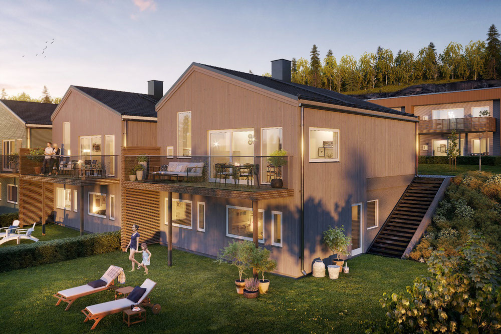 Real estate in Hvitveisbakken — look at the real estate search engine GEOLN.COM. Photo 1