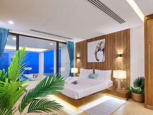 Велика 5-кімнатна вілла з басейном та видом на море в житловому комплексі на схилі — Пошуковик нерухомості від забудовників і власників GEOLN.COM. Фото 31