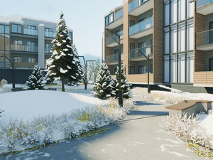 Real estate in Terrassa Bakuriani — look at the real estate search engine GEOLN.COM. Photo 3