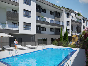 Real estate in Residencial Las terrazas de Paula Lopez — look at the real estate search engine GEOLN.COM. Photo 2