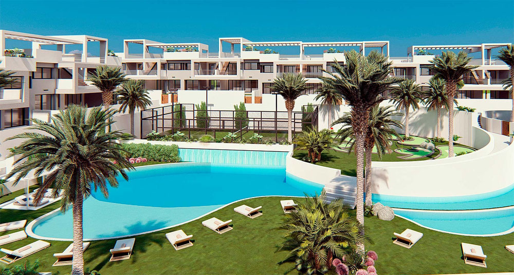 平房 2 卧室 74 m² 在 Lago Jardin, 西班牙 — 来自开发商和业主的房地产搜索引擎 GEOLN.COM. 照片 1