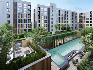 房地产在 The Nest Sukhumvit 71 — look at the real estate search engine GEOLN.COM. 照片 2