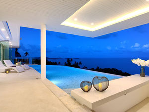 Велика 5-кімнатна вілла з басейном та видом на море в житловому комплексі на схилі — Пошуковик нерухомості від забудовників і власників GEOLN.COM. Фото 7