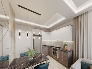 公寓 1 卧室 40 平方米，位于土耳其阿拉尼亚 — 来自开发商和业主的房地产搜索引擎 GEOLN.COM. 照片 44