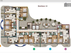 公寓 1 卧室 40 平方米，位于土耳其阿拉尼亚 — 来自开发商和业主的房地产搜索引擎 GEOLN.COM. 照片 8