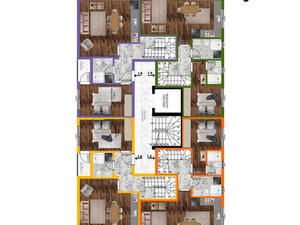 Apartment 1 bedroom 50 m² in Alanya, Turkey — Find off-plan property or real estate resale directly from developers and owners GEOLN.COM. Photo 9