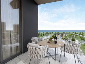 2 卧室公寓 121 平方米，位于土耳其阿拉尼亚 — 来自开发商和业主的房地产搜索引擎 GEOLN.COM. 照片 6