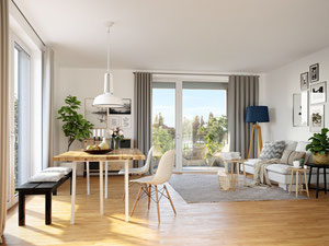 房地产在 Stadthäuser am Park 2 — look at the real estate search engine GEOLN.COM. 照片 2