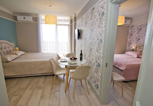 Connecting Apartments on the first line