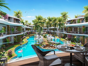 2 卧室公寓 37 平方米，位于土耳其阿拉尼亚 — 来自开发商和业主的房地产搜索引擎 GEOLN.COM. 照片 16