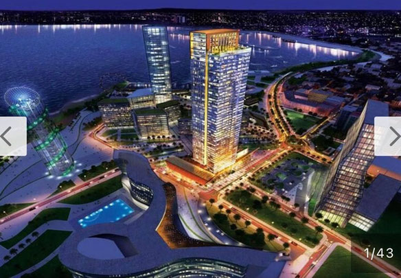 Продается 2-комнатная квартира в Porta Batumi Tower