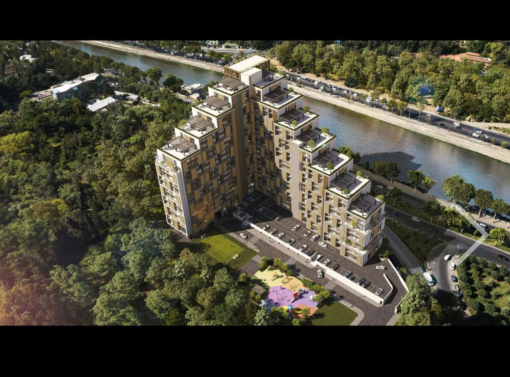 2 hab. apartamento en el proyecto Tbilisi Terrace — Encuentre propiedades fuera del plan o reventa de bienes inmuebles directamente de desarrolladores y propietarios GEOLN.COM. Foto 1