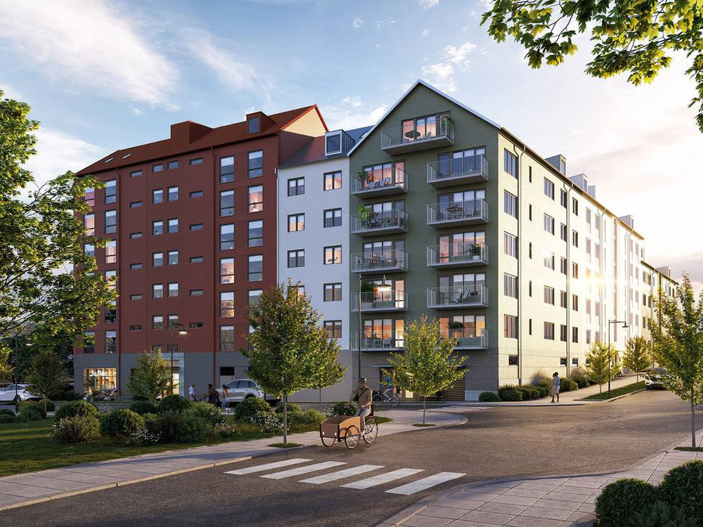 Immobilien in Brf Sandbyhofs Gard — Schauen Sie sich die Immobiliensuchmaschine GEOLN.COM an. Foto 1